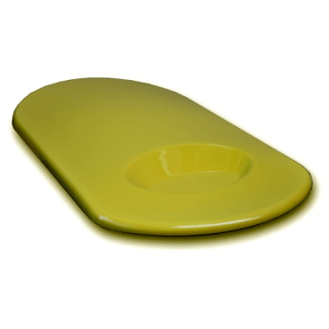 couvercle en plastique, type KSD jaune